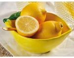 Miska Citron 12x6 cm, žlutá