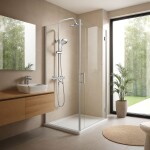 REA - Sprchová sada s termostatem LUNGO Diamond - Chrome REA-P5961