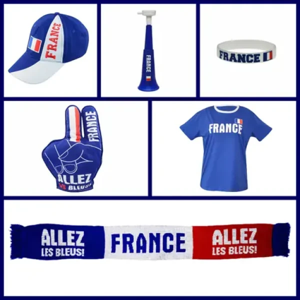SPORTTEAM Fan sada Francie 002 Home Pack (4891223114997)