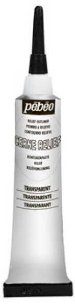 Pébéo Cerne Relief kontura 20 ml transparentní