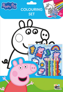 Prasátko Peppa - Omalovánkový set