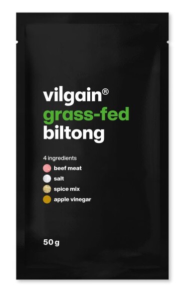 Vilgain Grass-Fed Biltong – 50 g