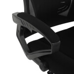 Kancelářská židle, výškově nastavitelná, černá látka, KA-R223 BK