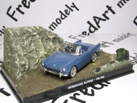 007James Bond SUNBEAM ALPINE - DR NO - IXO/ALTAYA 1:43