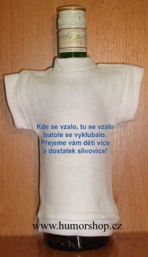 Divja.cz Tričko na flašku kde se vzalo