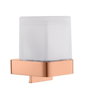 RAV Slezák - NIL - Koupelnový doplněk Dávkovač tekutého mýdla skleněný, Zlatá Růžová - lesklá NLA0304ZRL NLA0304ZRL