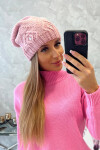 Dámská čepice Ramona K383 powder pink UNI
