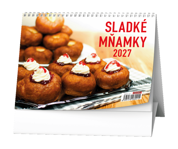 Stolní kalendář 2027 Baloušek Sladké mňamky