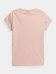 Dámské tričko z organické bavlny 4FSS23TTSHF273-65S korálové - 4F