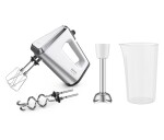 Krups GN9121 3 Mix 9000 Deluxe ruční mixér, 750 W, Turbo, s příslušenstvím, bílá