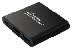 MicroConnect USB-C Premium hub bílá / USB 3.2 Gen2 Type-A / USB-C 3.2 Gen1 / HDMI (MC-HUBAV1)