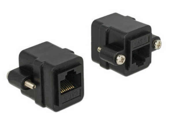 Delock Adapter RJ45 samice RJ45 samice panel-mount / Cat.6 / UTP (85124-D)