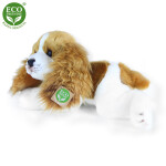 Plyšový pes Kavalír King Charles španěl ležící 30 cm ECO-FRIENDLY