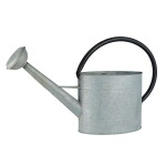 Ib Laursen Kovová zahradní konev Zinc 5 l, šedá barva, stříbrná barva, kov