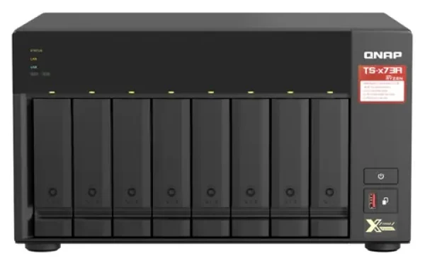 QNAP TS-873A-8G / 8x HDD / Ryzen V1500B 2.2 GHz / 8 GB DDR4 / 3.52.5 SATA / 2x2.5GLAN (TS-873A-8G)