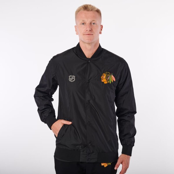 47 Brand Pánská Bunda Chicago Blackhawks Core 47 Drift Track Jacket Velikost: