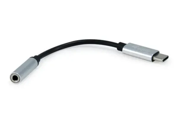 Equip USB-C - Jack 3,5mm černá / Audio adaptér / DAC / 0,15 m (133474)