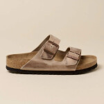 Birkenstock Arizona Soft Footbed Oiled Leather Tabacco Brown Narrow Žabky pro muže/dámy (0552813) 44