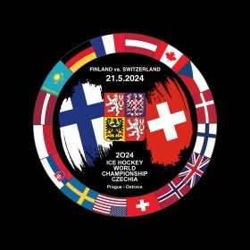 Puk Ice Hockey World Championship Czechia MS 2024 Dueling 21.5.2024 Finland vs. Switzerland