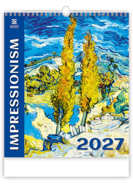 Kalendář nástěnný 2027 - Impressionism