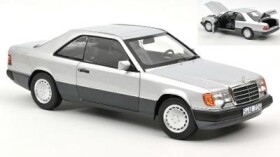 MERCEDES 300 CE-24 COUPE' 1990 SILVER Norev 1:18