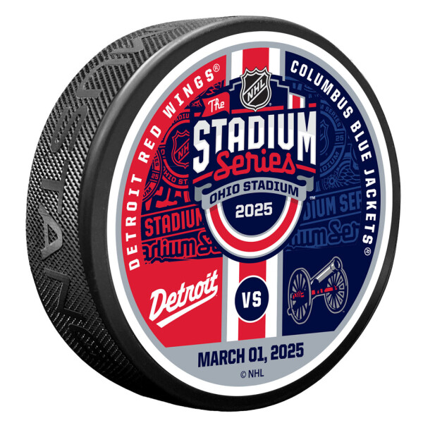 Mustang Puk Columbus Blue Jackets NHL 2025 Stadium Series - Match Up Puck