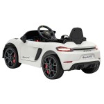 Mamido Elektrické autíčko Porsche Spyder RS 718 bílé