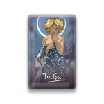Magnet Alfons Mucha Luna, 54 85 mm