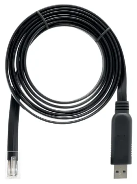 QNAP CAB-CONSOLE-URJ45-1M8 / Konzolový kabel / USB-A na RJ-45 / 1,8 m (CAB-CONSOLE-URJ45-1M8)
