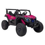 Mamido Elektrické autíčko Buggy UTV X3 Off-Road 4x4 24V růžové