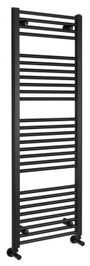 AQUALINE - DIRECT otopné těleso s bočním připojením 450x1320, černá mat ILR34B