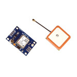 GPS modul NEO-7M s EEPROM, anténou a baterií – pro Arduino, drony, AeroQuad