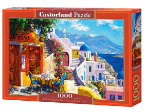 Puzzle Castorland 1000 dílků - Odpoledne u Egejského moře