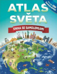 Atlas světa Kniha se samolepkami