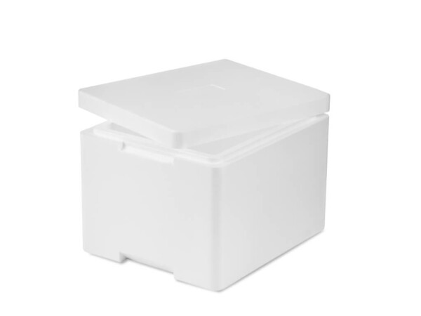 Termoboxy CZ & SK Polystyrenový termobox 18,1L/15kg - bazar, Bílá