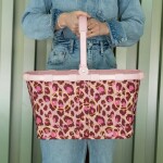 Nákupní košík Reisenthel Carrybag Smiley® leo blush