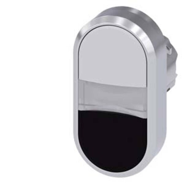 Siemens 3SU1051-3AB61-0AA0, 3SU10513AB610AA0 dvojitý tlakový spínač, 22.3 mm, 1 ks