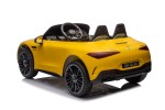Mamido Elektrické autíčko Mercedes AMG SL63 24V 2x200W lakované žluté
