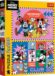 Puzzle 2x200 dílků Disney přátelé