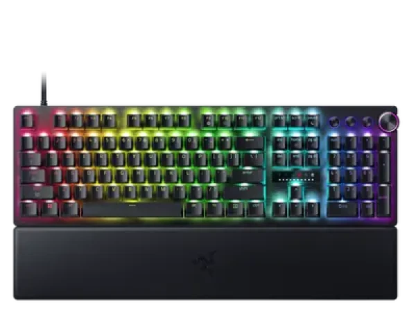 Rozbaleno - Razer Huntsman V3 Pro 8KHz černá / Herní klávesnice / opticko-analogová / Rapid Trigger / RGB / USB / US La / rozbaleno (RZ03-05530100-R3M1.Rozbaleno)