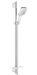 GROHE - Rainshower SmartActive Cube Sada sprchové hlavice 130 9,5 l/min, 3 proudy, tyče 90 cm a hadice, chrom 26587000