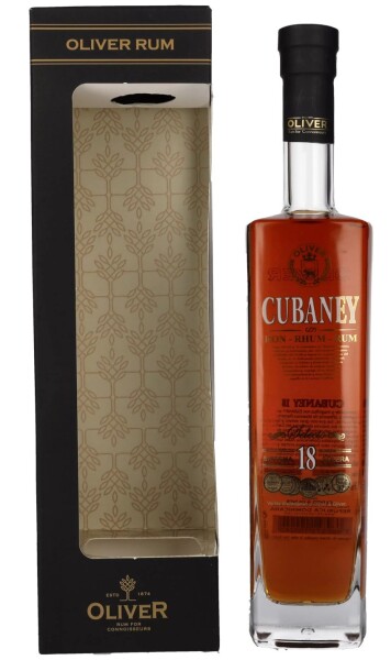 Ron Cubaney SELECTO Solera Rum 18y 38% 0,7 l (tuba)