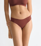 Dámská tanga ZERO Feel 2.0 Tiny tanga - UNKNOWN - tm. hnědé 7505 - SLOGGI BROWN L