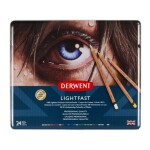 Derwent Derwent, 2302720, Lightfast, umělecké pastelky, 24 ks