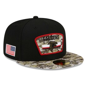 New Era Pánská kšiltovka Atlanta Falcons NFL 2021 On-Field Salute to Service 59FIFTY Fitted Velikost: 7 3/8