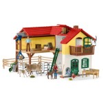 Schleich Farm World 42407 Farma se stájí a zvířaty