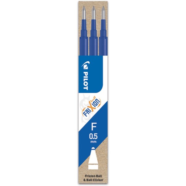 Pilot FriXion náplně F modrá sada 3 ks BLS-FR5-L-S3