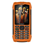 EVOLVEO StrongPhone H1, vodotěsný odolný Dual SIM telefon, oranžový
