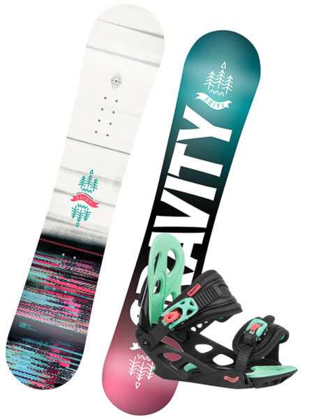 Gravity FAIRY MINI 1 dětský snowboard set