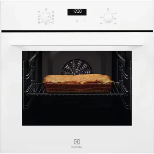 Electrolux EOF5F50BV bílá / Vestavná trouba / 65 l / tř. A / katalytické čištění / teleskopické výsuvy (EOF5F50BV)